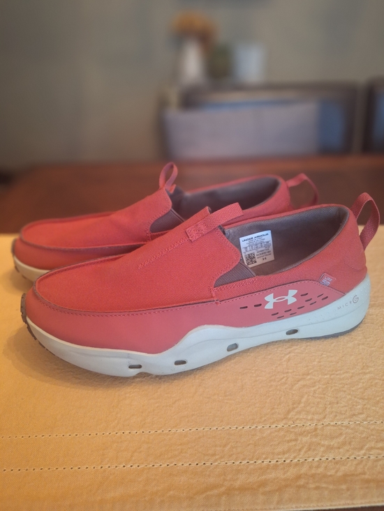 Under Armour Men’s Slip On Athletic Shoe - Rusty Red Orange 12 main image 13